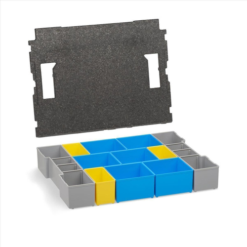 BOSCH-SORTIMO Einsatz Inset-Boxen-Set BC3 & Deckeleinlage für L-BOXX 102