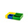 BOSCH-SORTIMO Einsatz Inset-Boxen-Set Ergänzungs-Set 2: 4 x B3 gelb & 1 x C3 blau & 2 x D3 grün