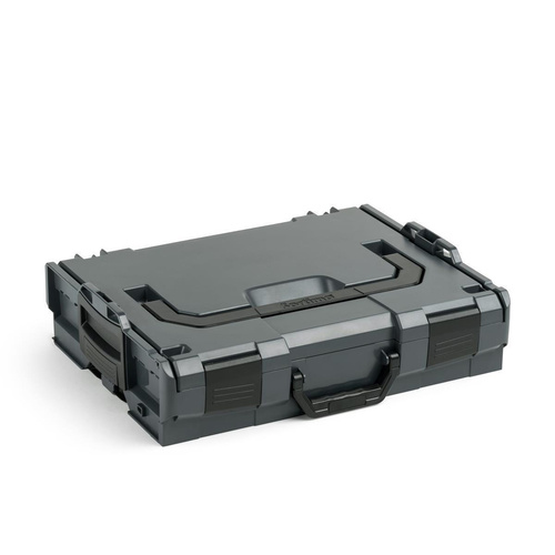 BOSCH-SORTIMO System L-BOXX 102 anthrazit & Inset-Boxen-Set A3 & Deckeleinlage