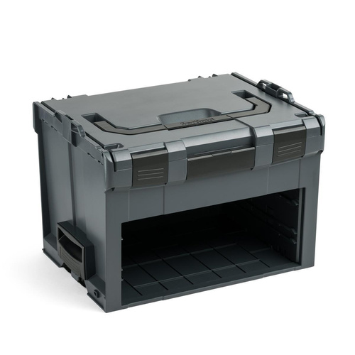 BOSCH-SORTIMO System LS-BOXX 306 anthrazit & i-BOXX 72 schwarz & LS-Schublade 72 schwarz & Inset-Boxen-Set B3