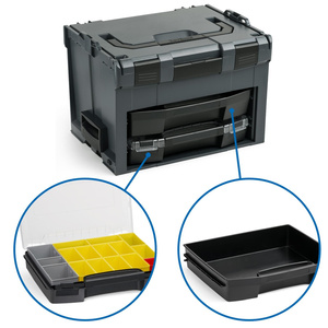 Bosch Sortimo LS-BOXX 306 anthrazit mit LS-Schublade und...