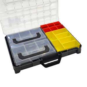 BOSCH-SORTIMO System T-BOXX anthrazit Deckel transparent & Inset-Boxen-Set WZ