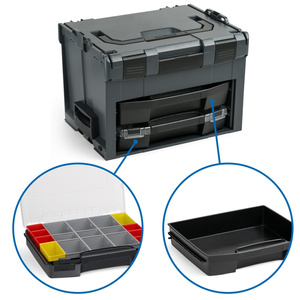 Bosch Sortimo LS-BOXX 306 anthrazit mit LS-Schublade und...