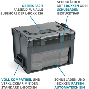Bosch Sortimo LS-BOXX 306 schwarz