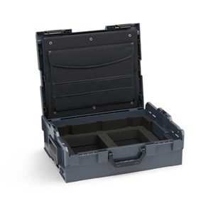 Bosch Sortimo Boxxen System L-Boxx 136 anthrazit mit Dokumentenkarte und Laptopeinsatz