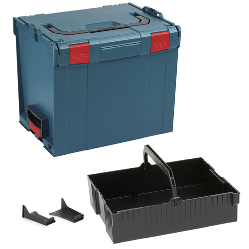 Bosch Sortimo Boxxen System L-Boxx 374 professional blau Gr4 mit Einhänge-Einsatz