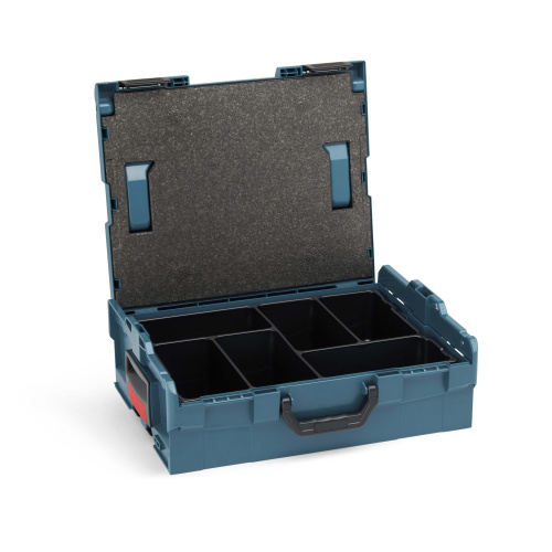 Bosch Sortimo Boxxen System L-Boxx 136 professional blau mit 6-Fach Mulden Einsatz