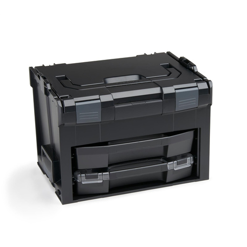 Bosch Sortimo LS-BOXX 306 schwawrz mit LS-Schublade und i-Boxx inkl. Insetbox I3