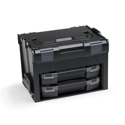 Bosch Sortimo LS-BOXX 306 schwarz mit 2x i-Boxx 72 inkl. Insetbox C3 I3
