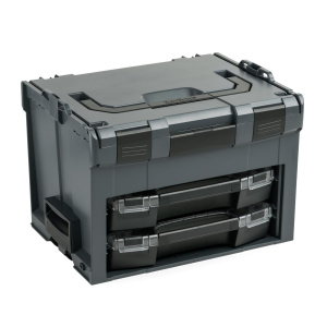 Bosch Sortimo LS-BOXX 306 anthrazit mit 2x i-Boxx 72 inkl. Insetbox C3 I3