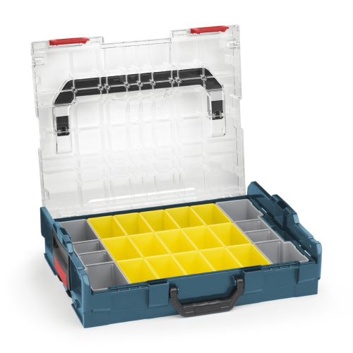 Bosch Sortimo L-Boxx 102 professional blau Deckel transparent mit Insetbox B3