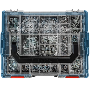 Bosch Sortimo L-Boxx 102 professional blau Deckel transparent mit Insetbox BC3