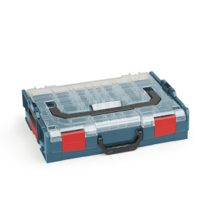 Bosch Sortimo L-Boxx 102 professional blau Deckel transparent mit Insetbox D3