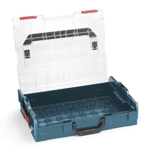Bosch Sortimo L-Boxx 102 Gr1 professional blau Deckel transparent